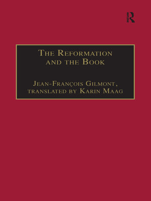 cover image of The Reformation and the Book